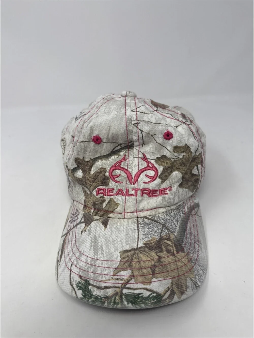 Real tree Camo Girls Hat Adjustable